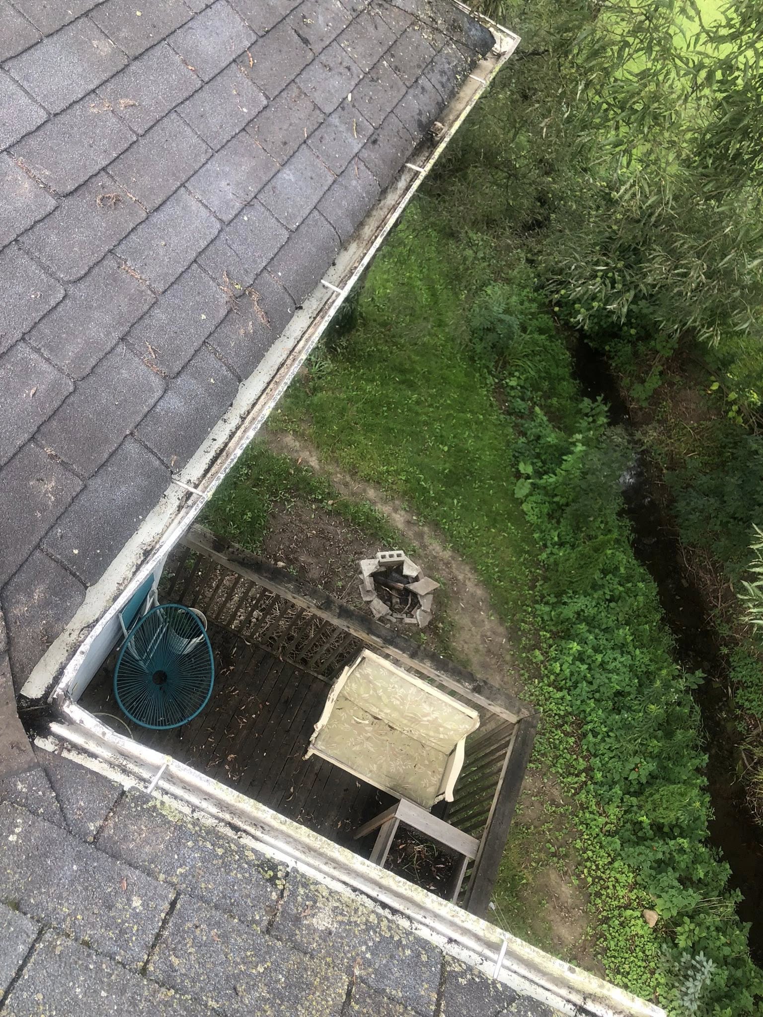 Clean gutters